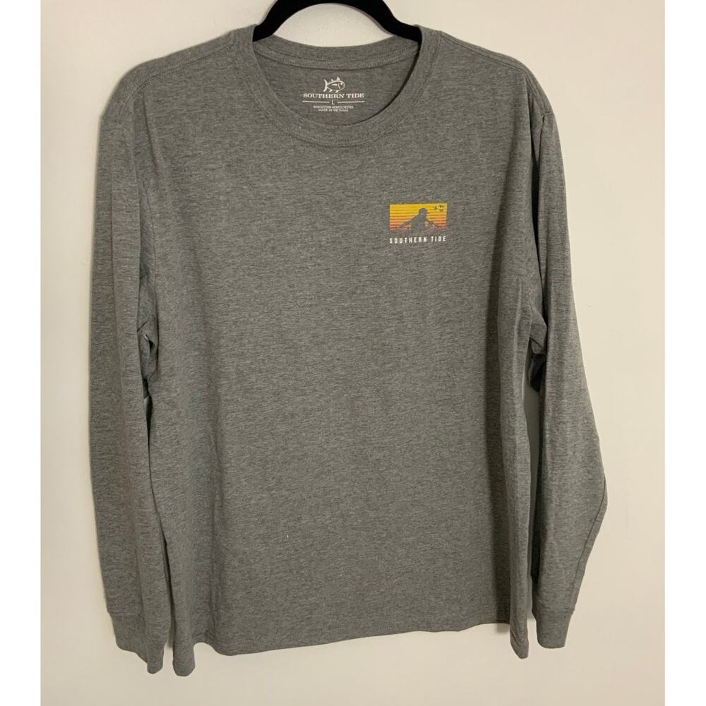 Southern Tide Duck Hunt Long sleeve Tshirt size large